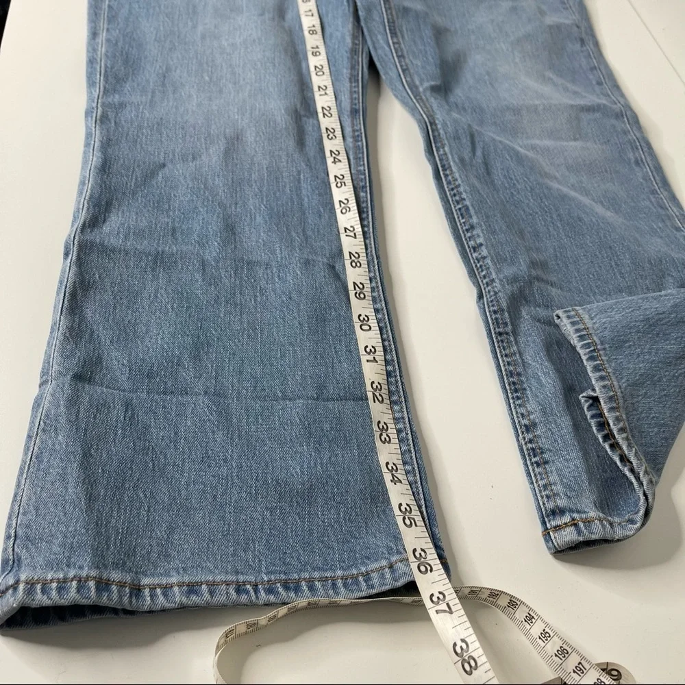 J. Crew Flare crop jean in all-day stretch
